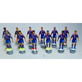 Subbuteo Andrew Table Soccer Newcastle 2024-25 away kit no bases no box only 12 figures
